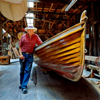 Bill Grunwald - boat builder 2007